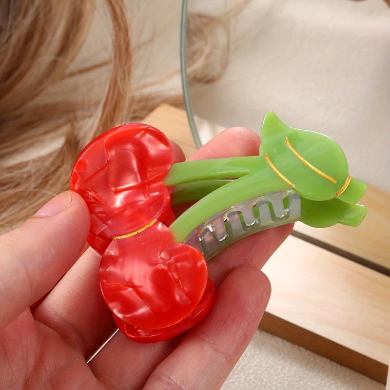 Cherry Hair Claw Clip Fruit Series Hair Accessory