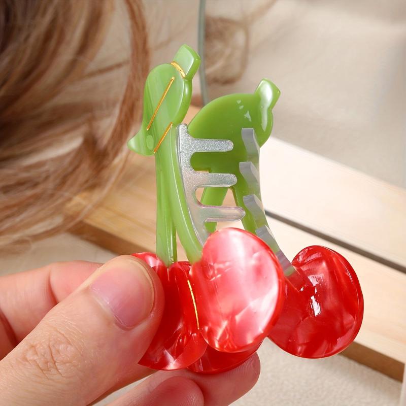 Cherry Hair Claw Clip Fruit Series Hair Accessory