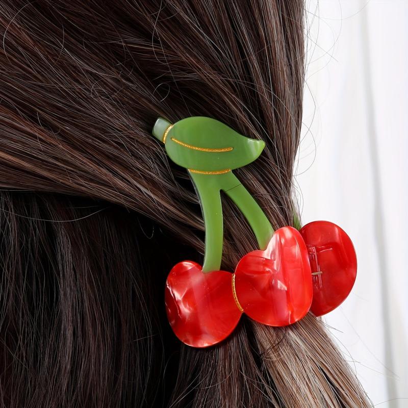 Cherry Hair Claw Clip Fruit Series Hair Accessory