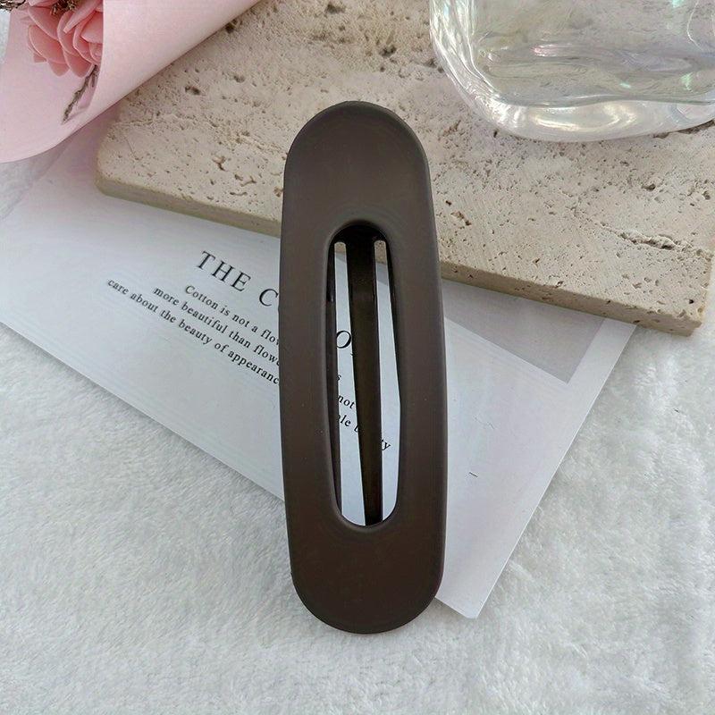 Frosted Large Hair Pins Solid Non Slip Hair Clips