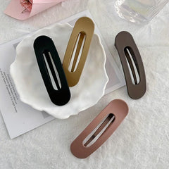 Frosted Large Hair Pins Solid Non Slip Hair Clips