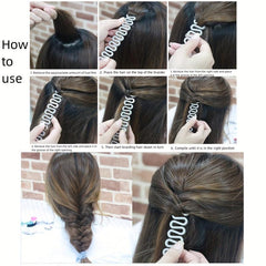 Magic Hair Braiding Tools Wavy Braids Roller Hair Styling Maker DIY Hair Accesso