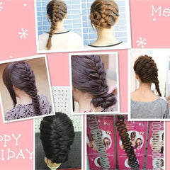 Magic Hair Braiding Tools Wavy Braids Roller Hair Styling Maker DIY Hair Accesso