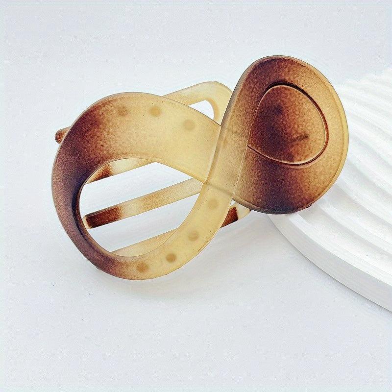 Matte Hair Claw Thick Clip Hair Accessories For Women Girls