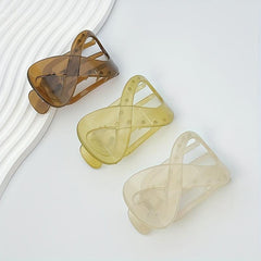 Matte Hair Claw Thick Clip Hair Accessories For Women Girls