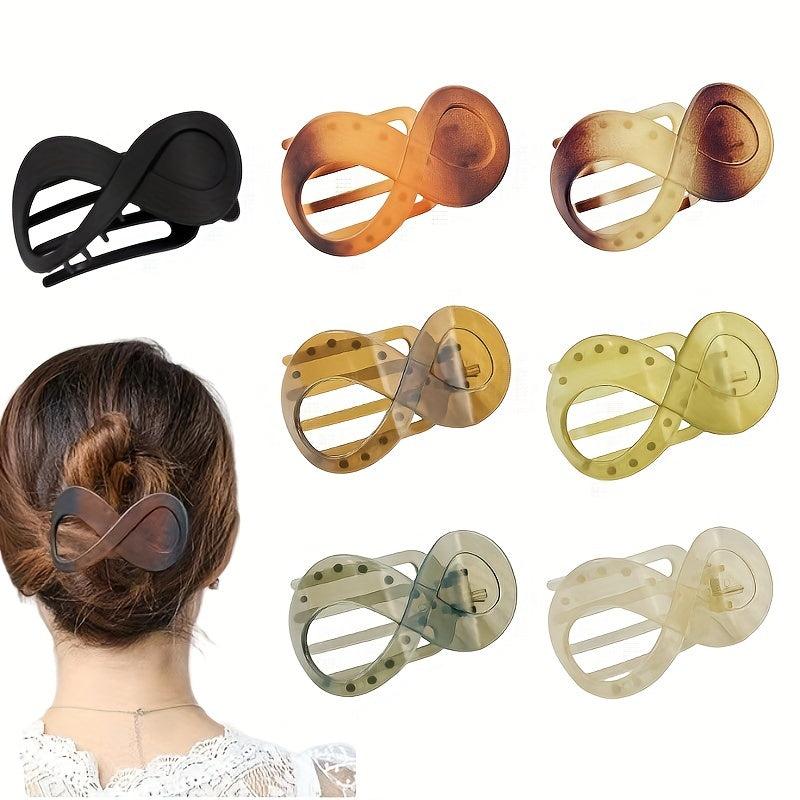 Matte Hair Claw Thick Clip Hair Accessories For Women Girls
