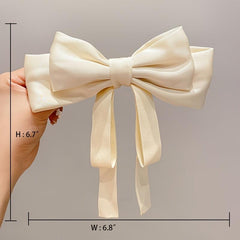 Oversized Bow Hair Clip Vintage Hair Clip French Bow Hair Clip Wedding Bow