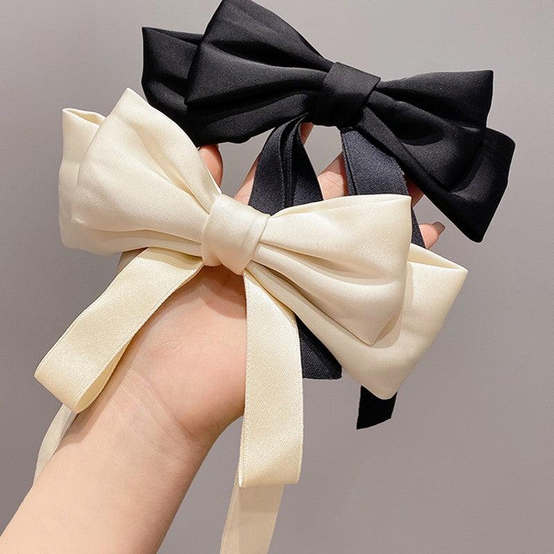 Oversized Bow Hair Clip Vintage Hair Clip French Bow Hair Clip Wedding Bow