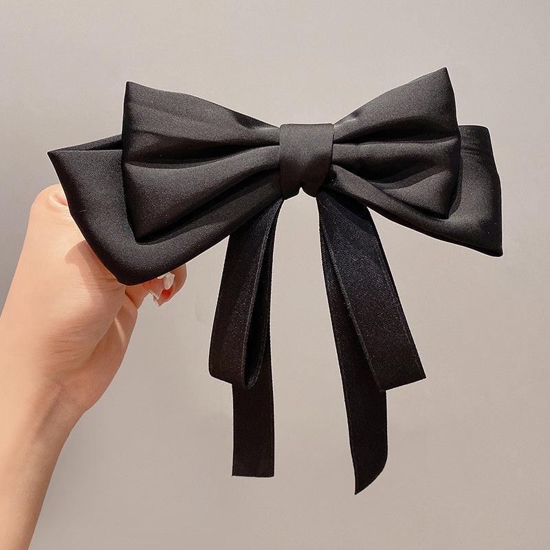 Oversized Bow Hair Clip Vintage Hair Clip French Bow Hair Clip Wedding Bow