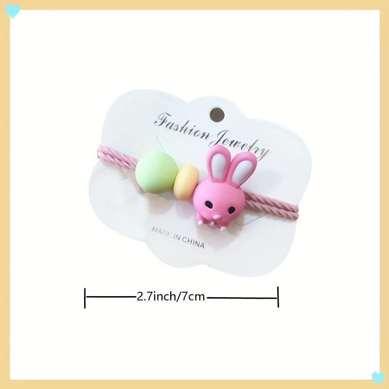 Rabbit Hair Rope Hair Tie Girl's Ponytail Head Tie Hair Accessories
