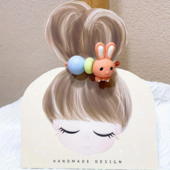 Rabbit Hair Rope Hair Tie Girl's Ponytail Head Tie Hair Accessories