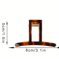 Gradient Hair Claw Nonslip Ponytail Holder Women Girls Hair Accessories
