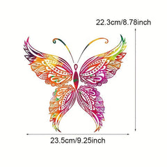 4pcs Butterfly Iron on Heat Transfer Patches DIY Clothing T Shirt Denim Jacket