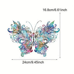 4pcs Butterfly Iron on Heat Transfer Patches DIY Clothing T Shirt Denim Jacket