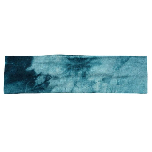 Tie Dye Elastic Headband Sweatband Hair Accessories For Yoga Sports