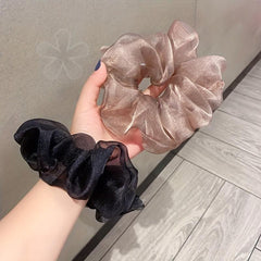 Large Boutique Hair Tie Scrunchie Hair Accessory For Women Girls
