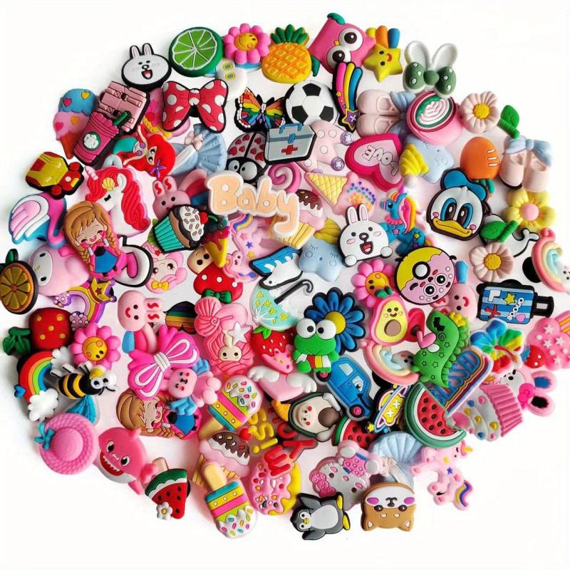 50pcs Cartoon Shoe Charms Decorations Shoe Accessories Party Favors Holiday