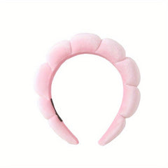 Velvet Sponge Hair Hoop Headband For Daily Use