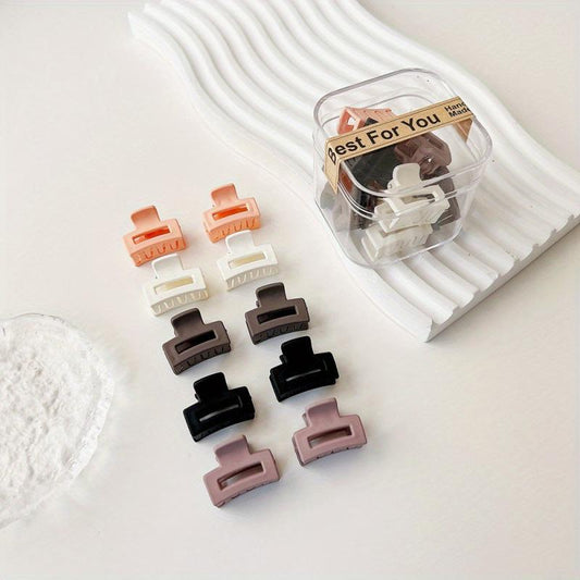 10pcs Cartoon Hair Claw Hair Clip Headwear Hair Styling Accessories