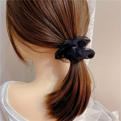 3pcs Organza Scrunchies Hair Tie Ponytail Holder Hair Ring Accessories