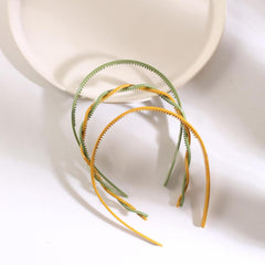 3pcs Candy Headband Set Braided Pattern Non Slip Hair Band Women Girls
