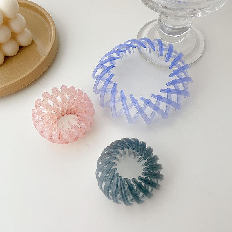Jelly ColorBird Nest Hair Ties Nest Clip Hair Accessories For Girls Women