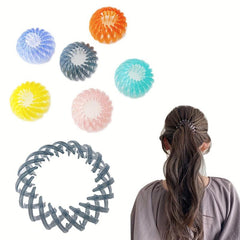 Jelly ColorBird Nest Hair Ties Nest Clip Hair Accessories For Girls Women