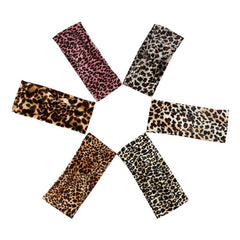 Leopard Print Headbands For Women Workout Yoga Sports Hair Band