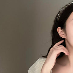 Crystal Crown Hairband Retro Classic Headdress Birthday Party