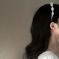 Crystal Crown Hairband Retro Classic Headdress Birthday Party