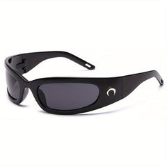 Y2K Wrap Around Sports Sunglasses UV400 Sun Shades For Cycling Fishing