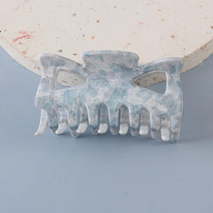 Acrylic Floral Hair Claw Clip Strong Hold Grip Hair Jaw Clip For Thick Hair