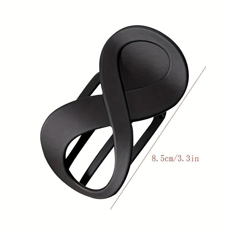 2pcs Matte Hair Claw Vintage Banana Clip Non Slip Hair Accessories