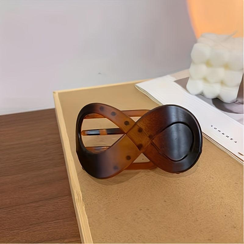 2pcs Matte Hair Claw Vintage Banana Clip Non Slip Hair Accessories