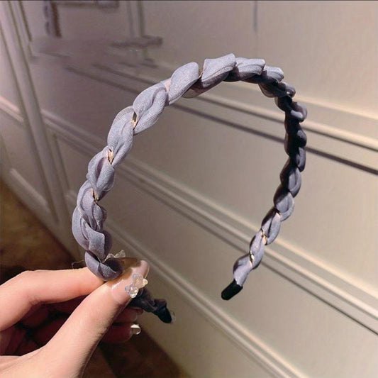 Skinny Organza Twist Headband Hair Band for Women