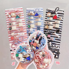 20Pcs Elastic Hair Ties Scrunchies Ponytail Holder Hair Rope Hair Accessories