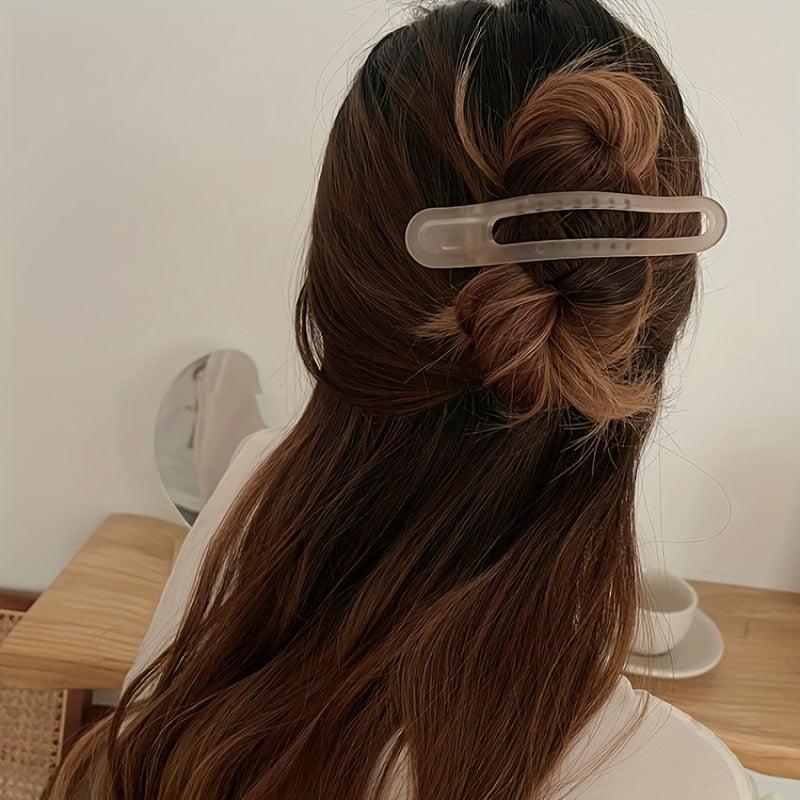 5pcs Large Duck Billed Clip Gradient Hair Clip for Women Girls Hair Clip