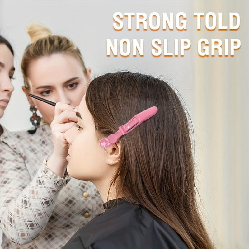 12 Pcs Pink Hair Styling Clip Salon Hair Styler
