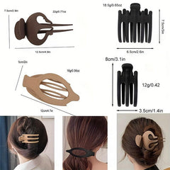 Acrylic U-Shaped Hairpin for Ponytail