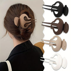 Acrylic U-Shaped Hairpin for Ponytail