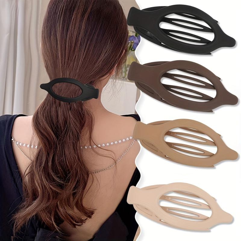 Acrylic U-Shaped Hairpin for Ponytail