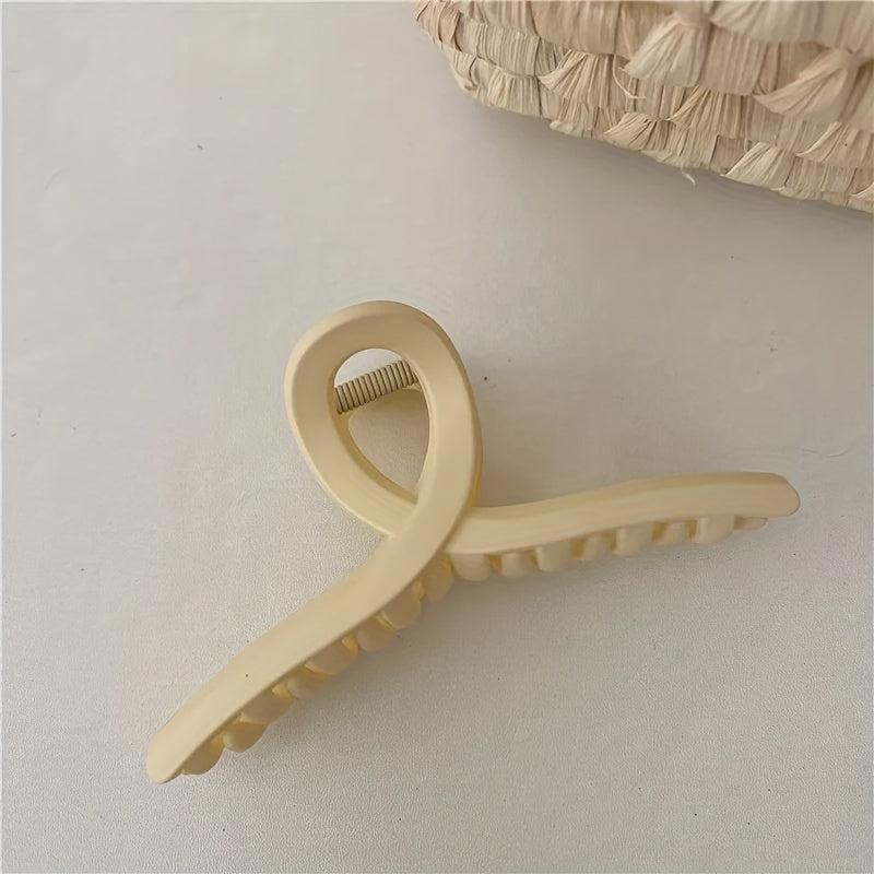 Frosted Shark Claw Hair Claw Ponytail Holder for Women