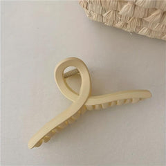 Frosted Shark Claw Hair Claw Ponytail Holder for Women