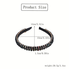 Rhinestone Headband Hair Band Crystal Headdress Women Girls