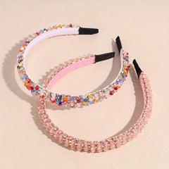 Rhinestone Headband Hair Band Crystal Headdress Women Girls