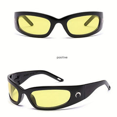 Y2K Wrap Around Sports Sunglasses UV400 Sun Shades