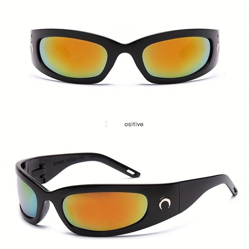 Y2K Wrap Around Sports Sunglasses UV400 Sun Shades