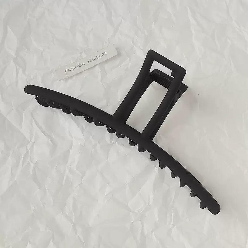 Solid Frosted Hair Clip Large Strong Hold Jaw Hair Clamps