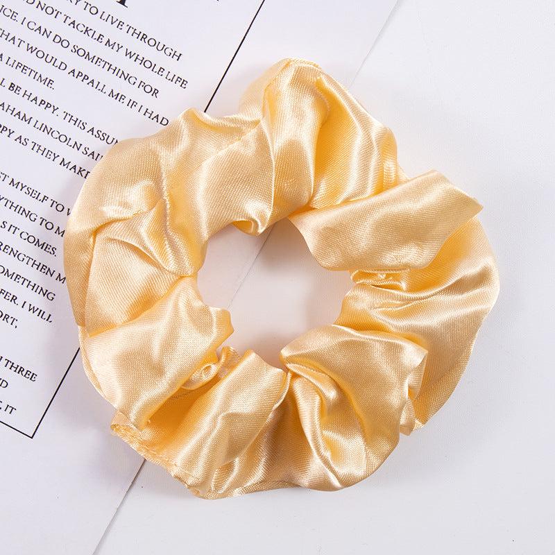 Y2K Satin Scrunchies Large Hair Tie Silky Hair Accessories