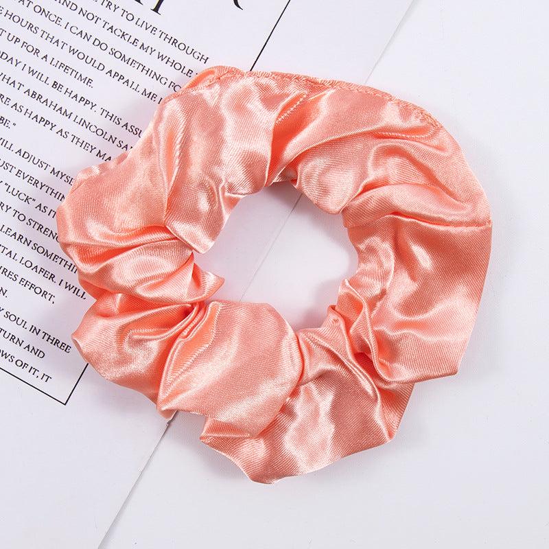 Y2K Satin Scrunchies Large Hair Tie Silky Hair Accessories